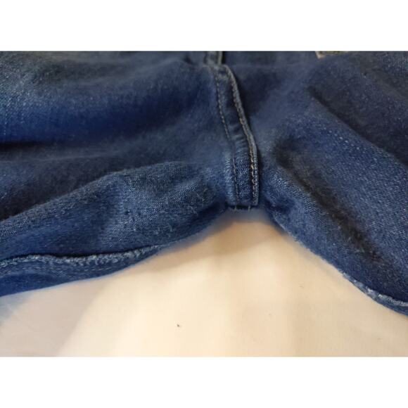 KanCan Sz 30 High Rise Curvy Dark Destructed Skinny Jean - Picture 7 of 7